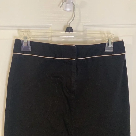 Ann Taylor pinstripe detailed skirt - Picture 3 of 4